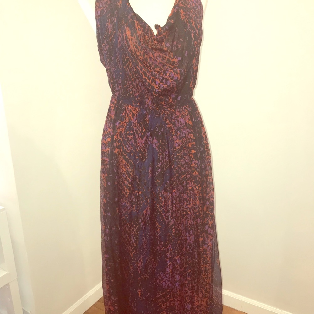 Anthropology maxi dress.